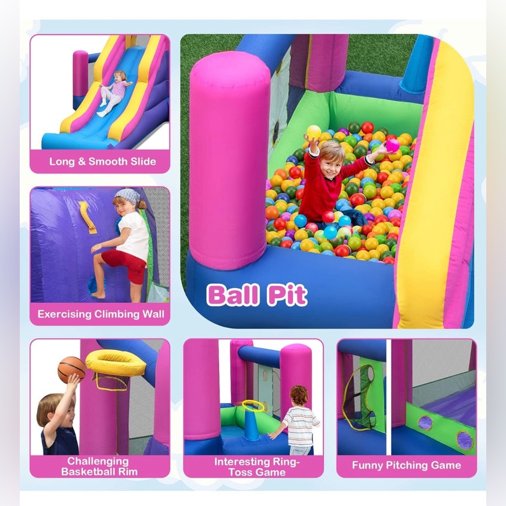 BOUNTECH Inflatable Bounce House - Picture 4 of 6